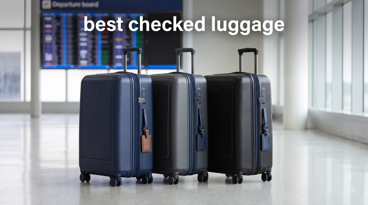 best checked luggage