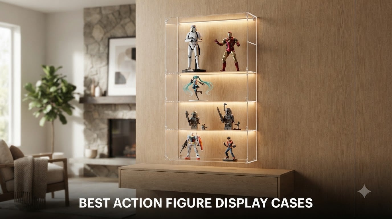best action figure display cases