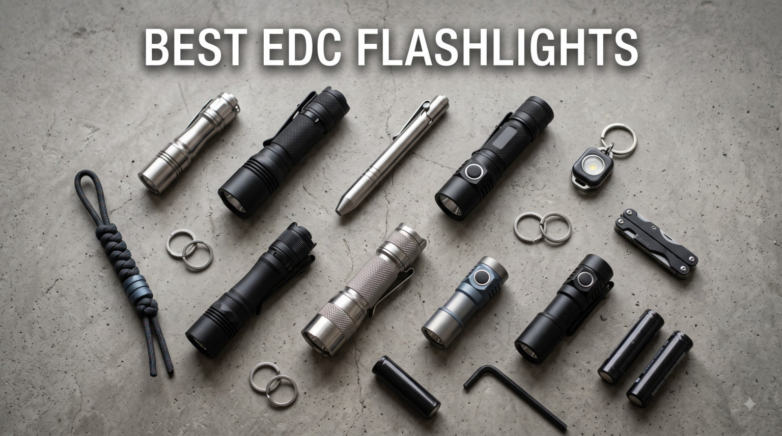 best edc flashlights