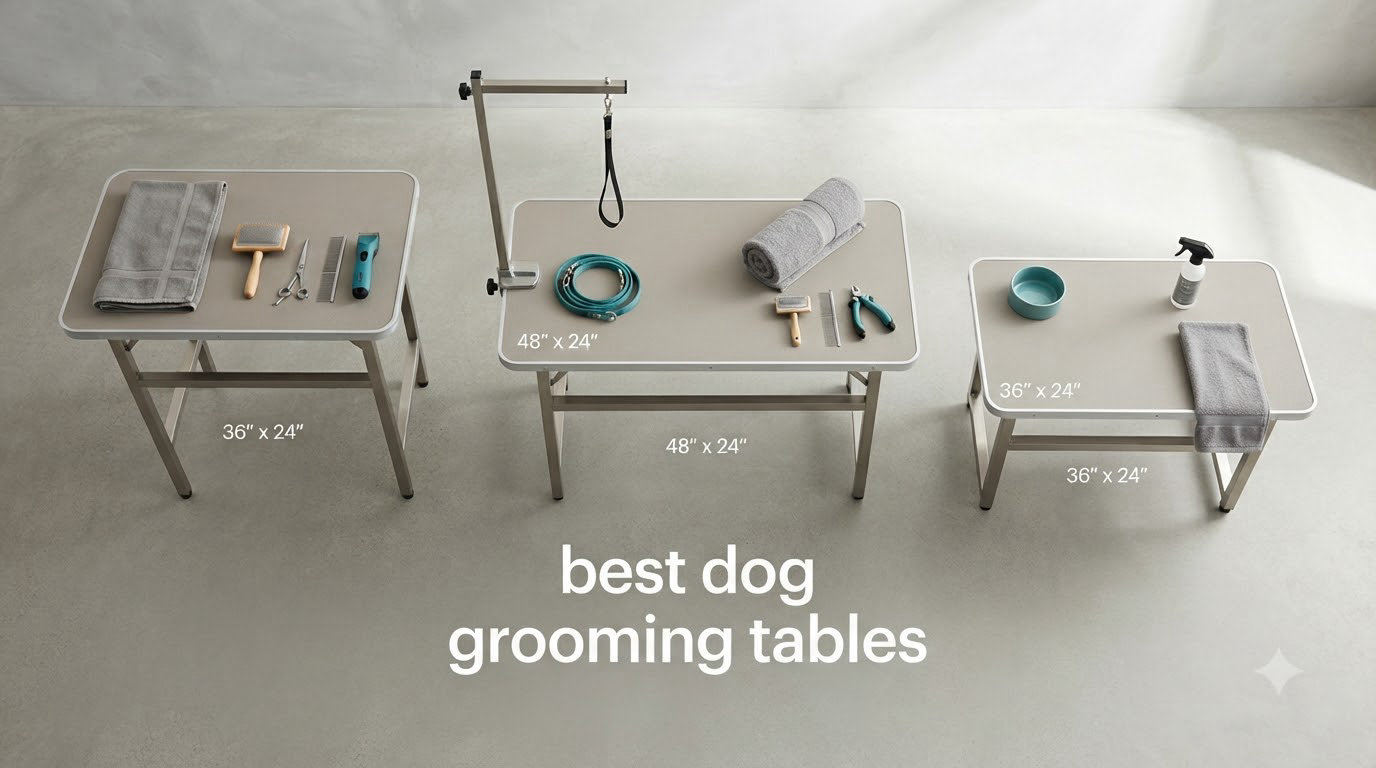 best dog grooming tables