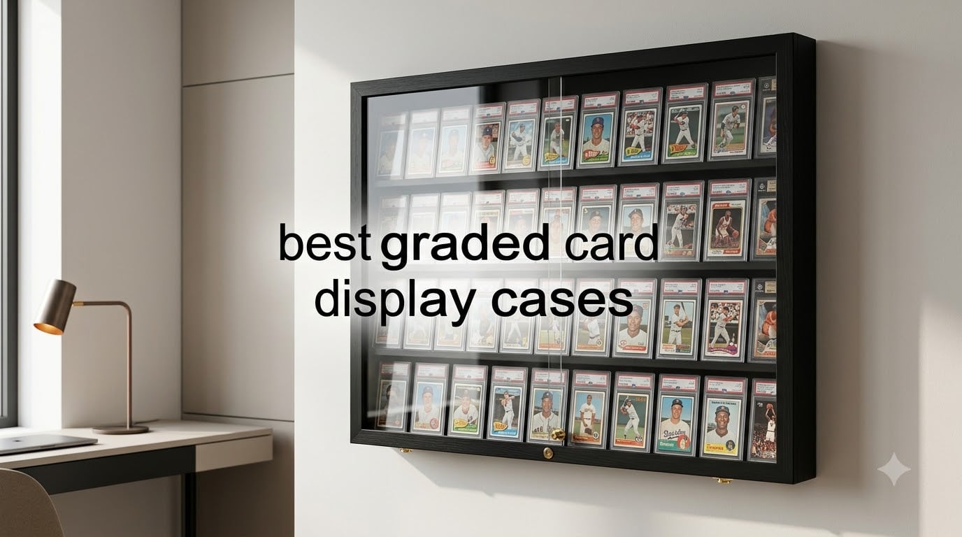 best graded card display cases