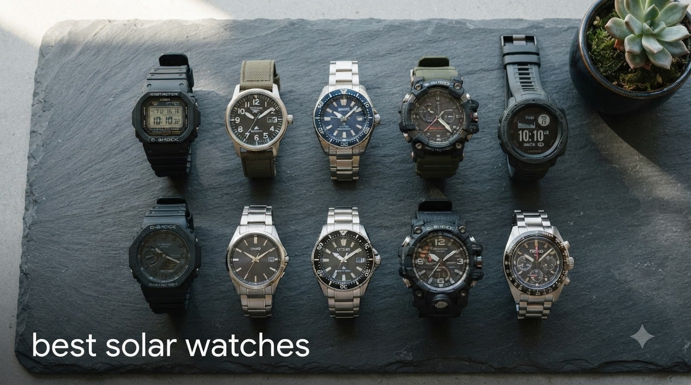 best solar watches