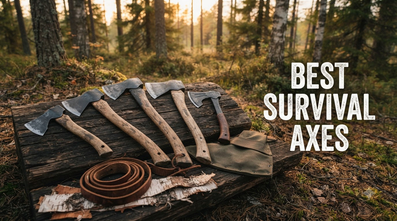 best survival axes