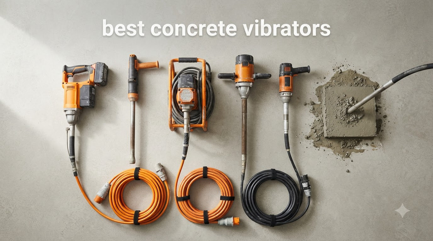 best concrete vibrators