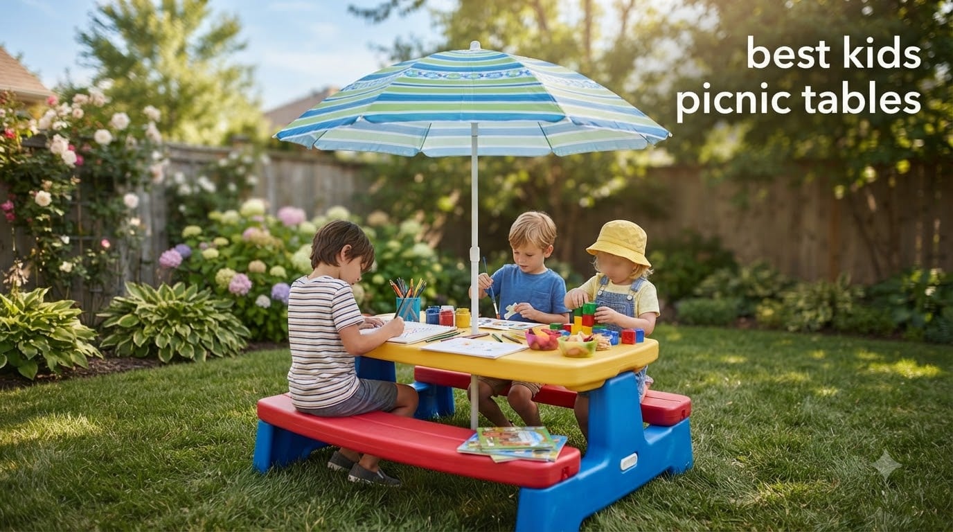 best kids picnic tables