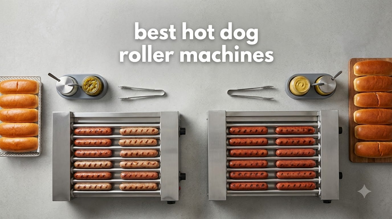 best hot dog roller machines