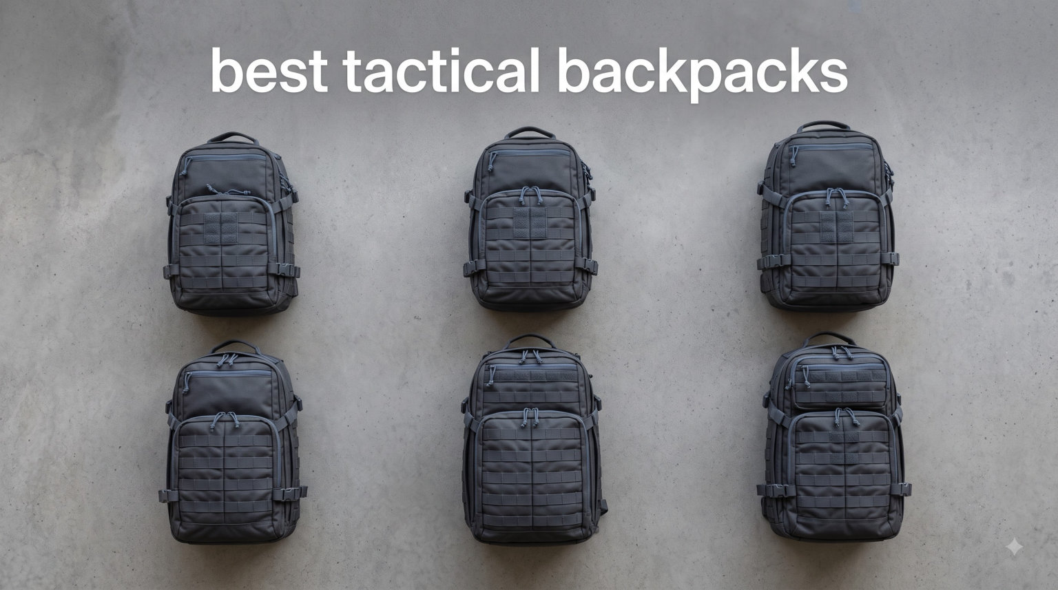 best tactical backpacks