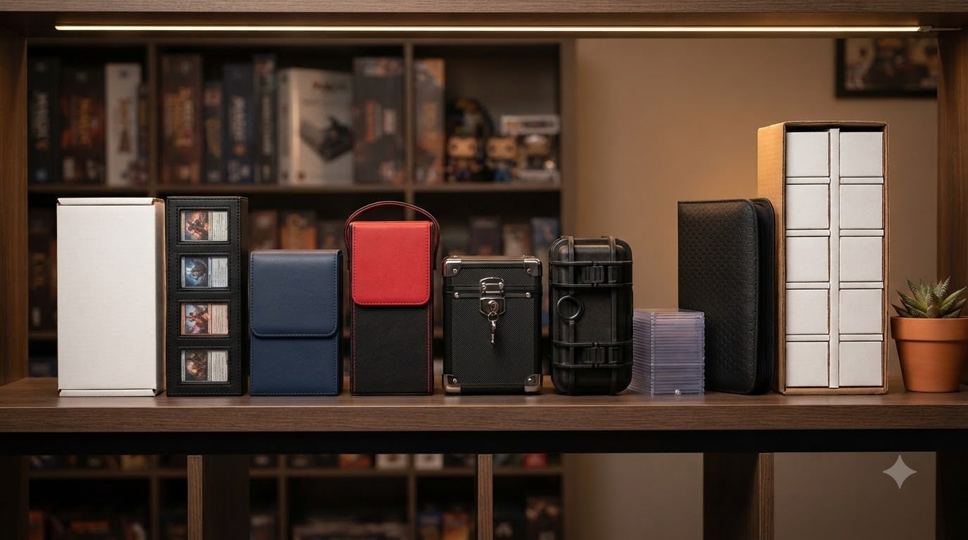 best trading card storage boxes