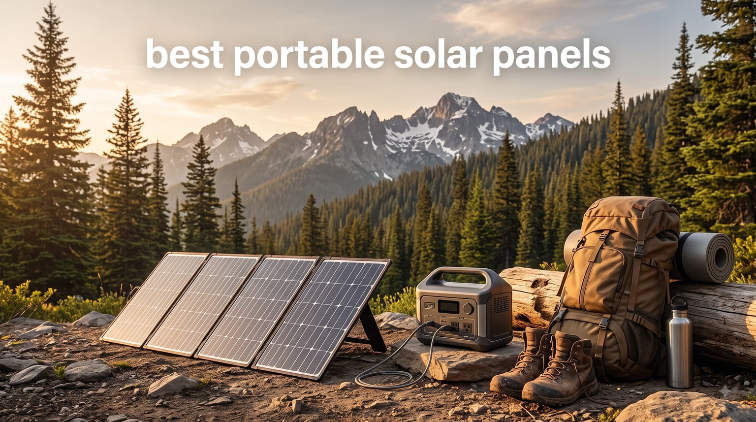 best portable solar panels