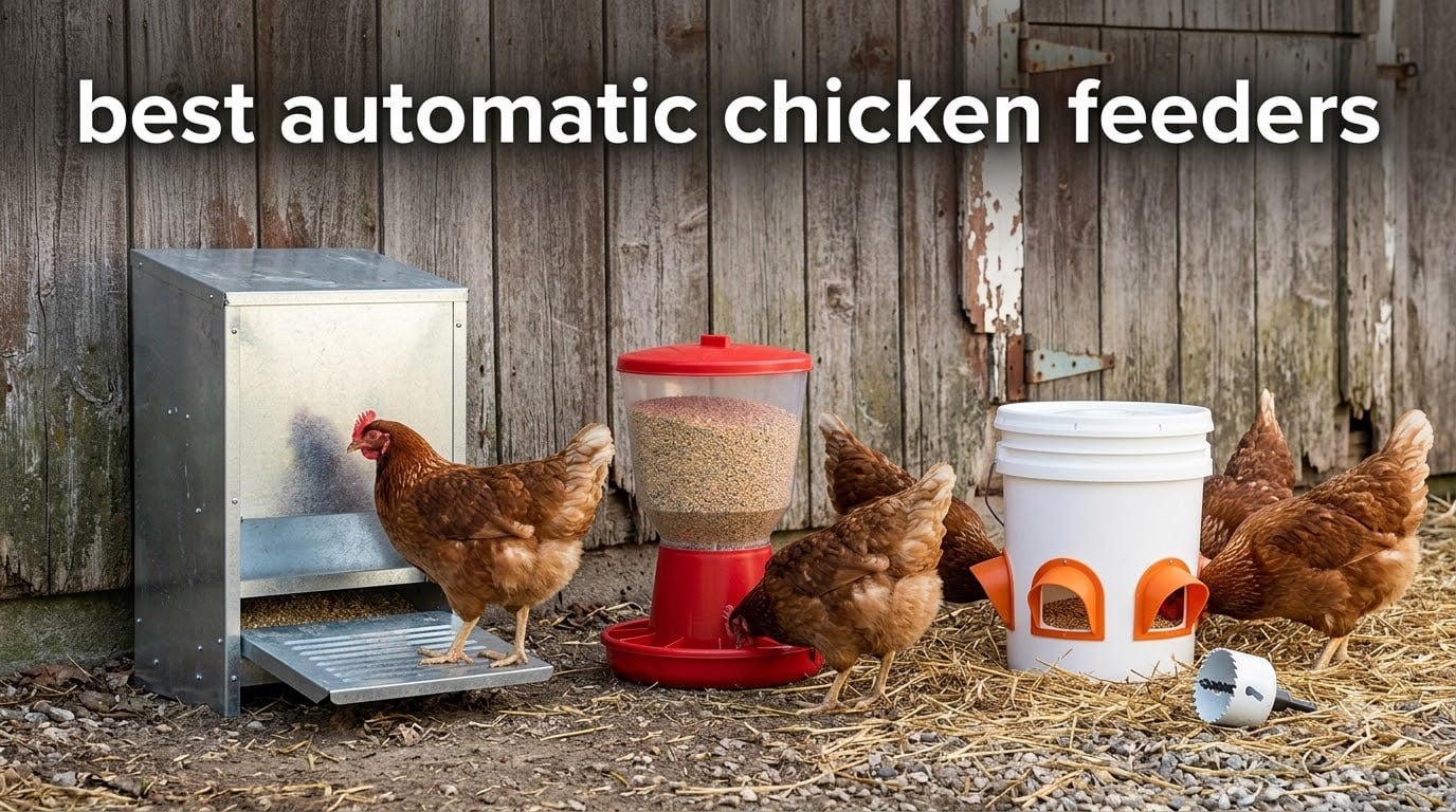 best automatic chicken feeders
