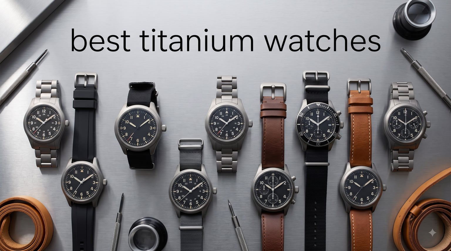 best titanium watches