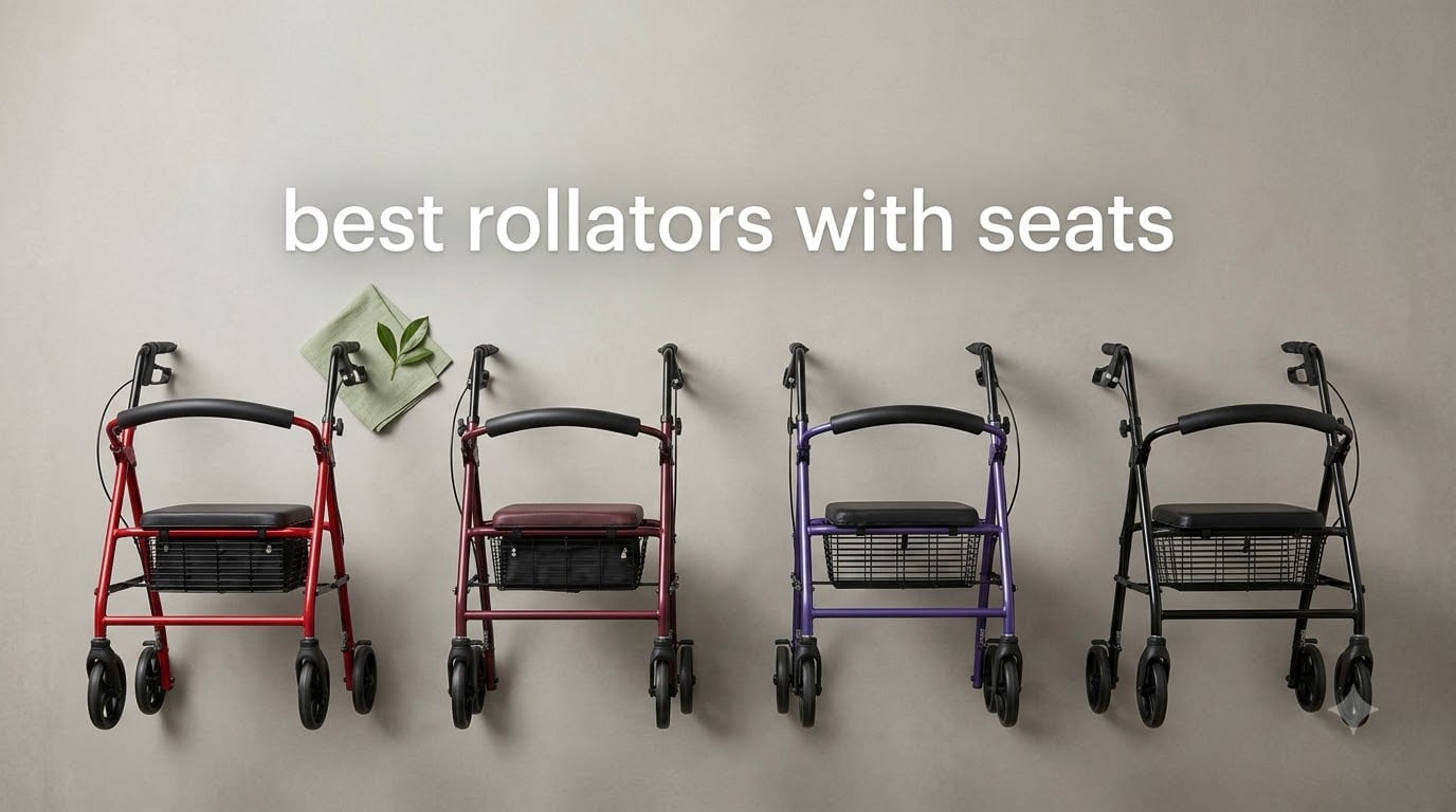 best rollators with seats