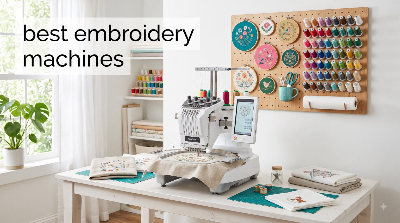 best embroidery machines