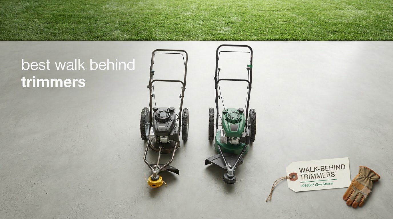 best walk behind trimmers
