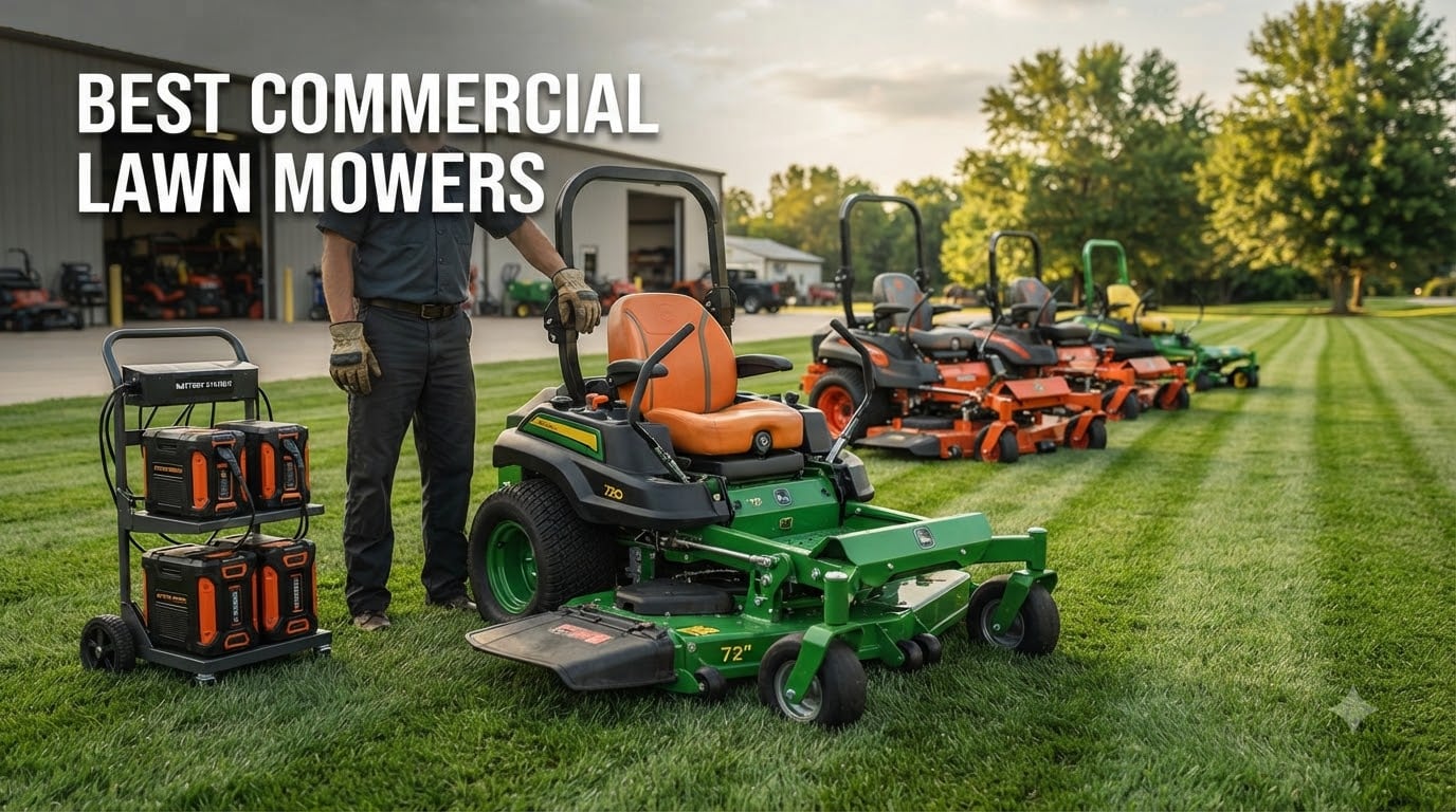 best commercial lawn mowers