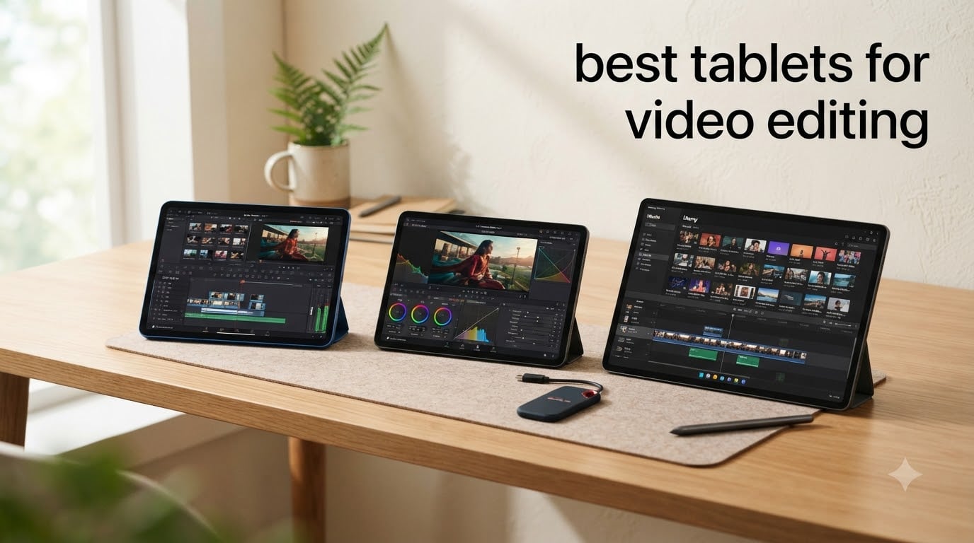 best tablets for video editing