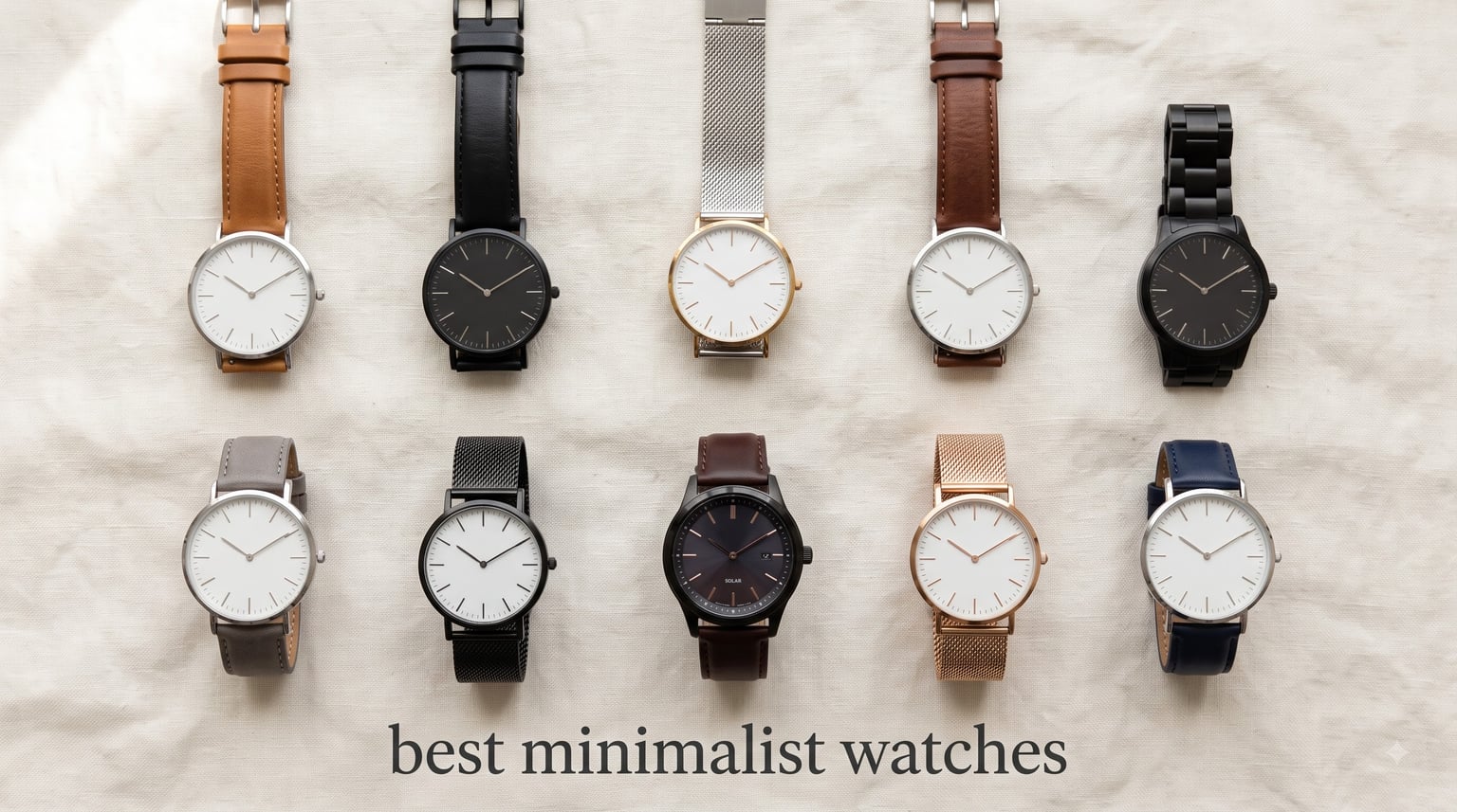 best minimalist watches