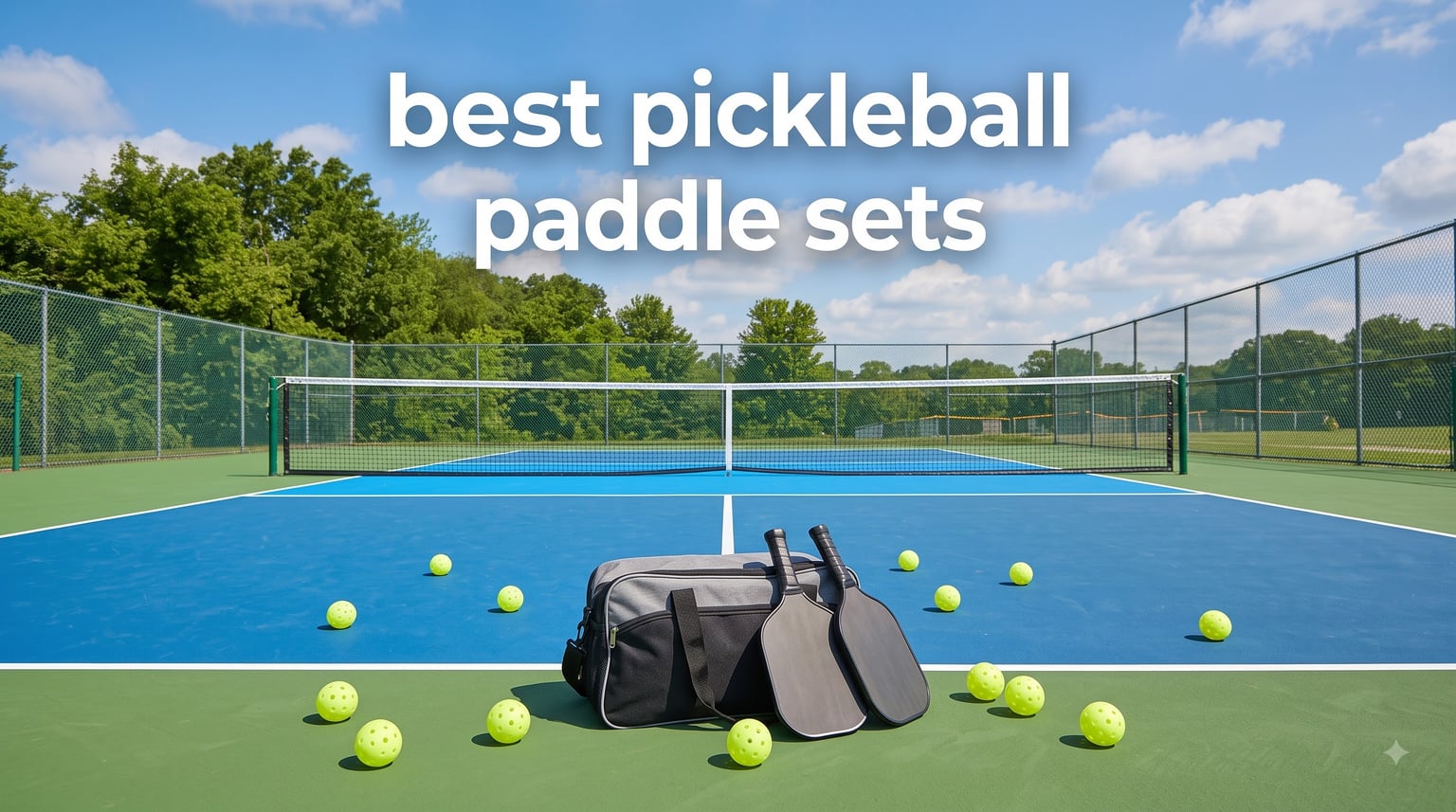 best pickleball paddle sets