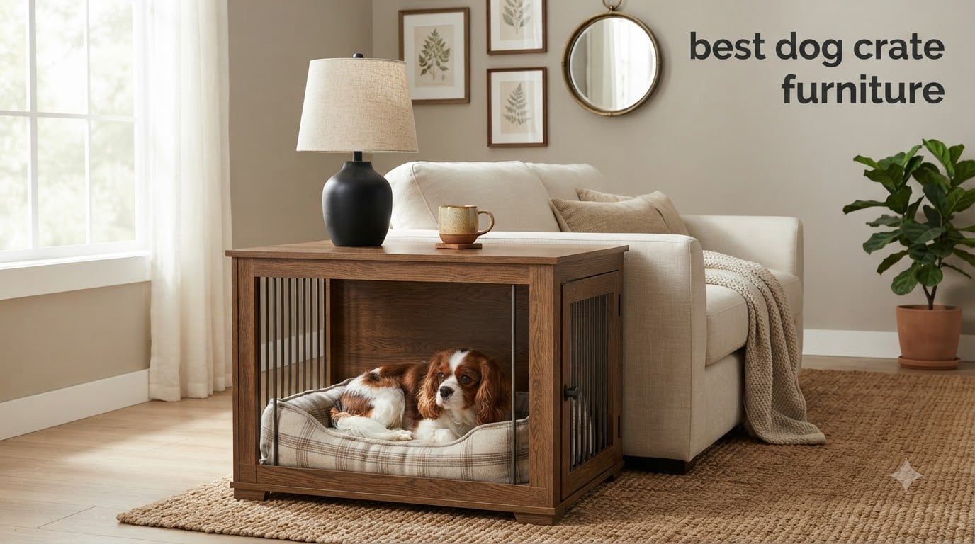 best dog crate furniture