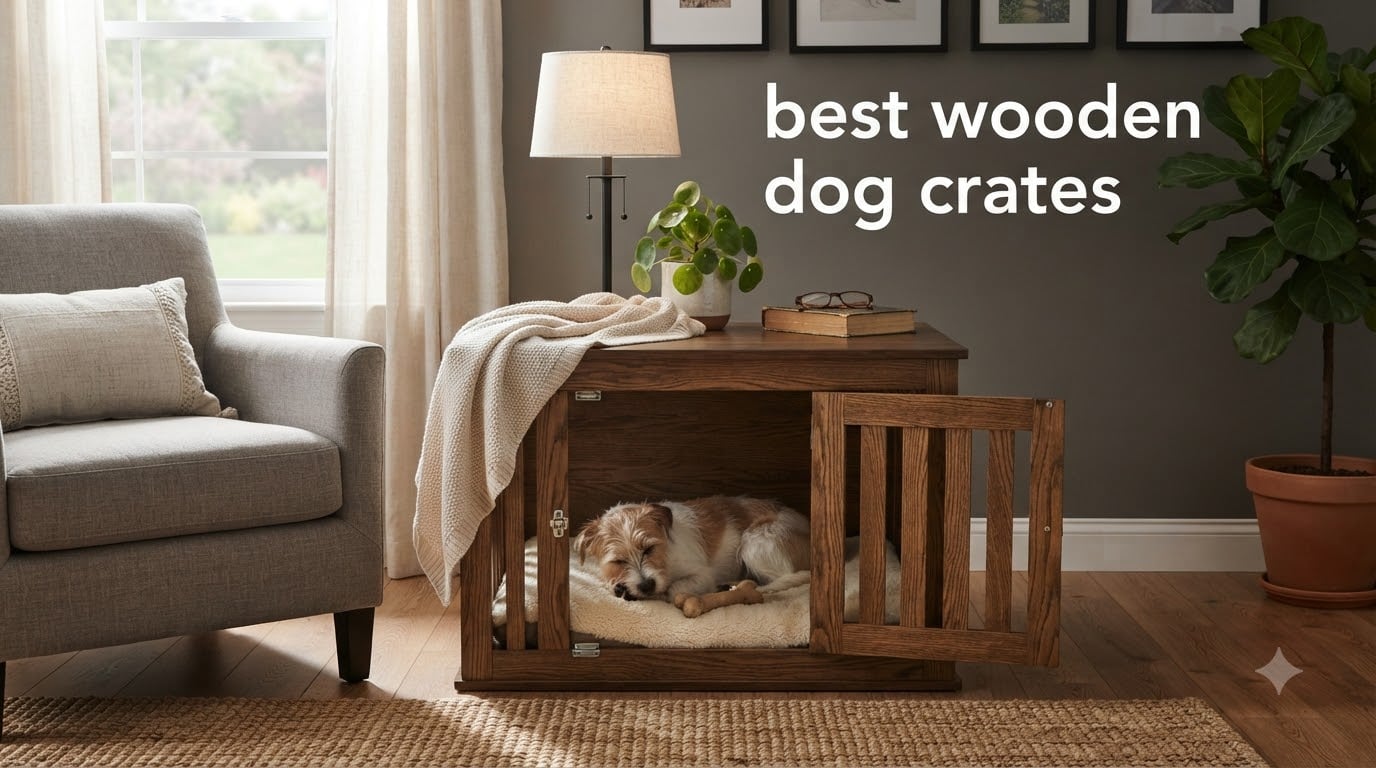 best wooden dog crates