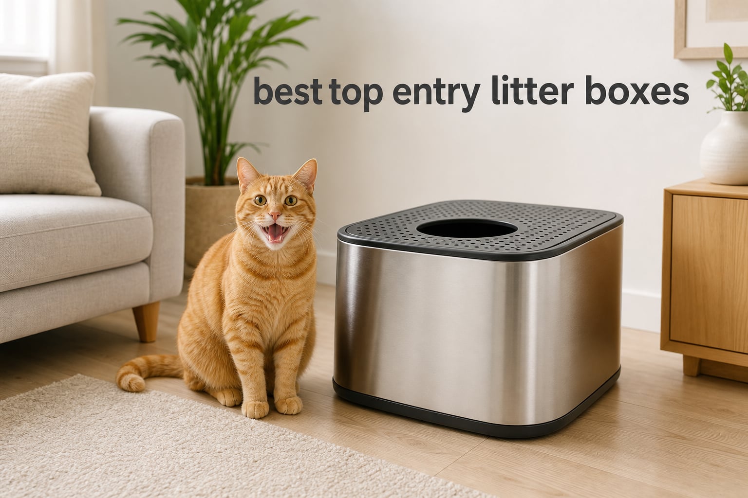 best top entry litter boxes