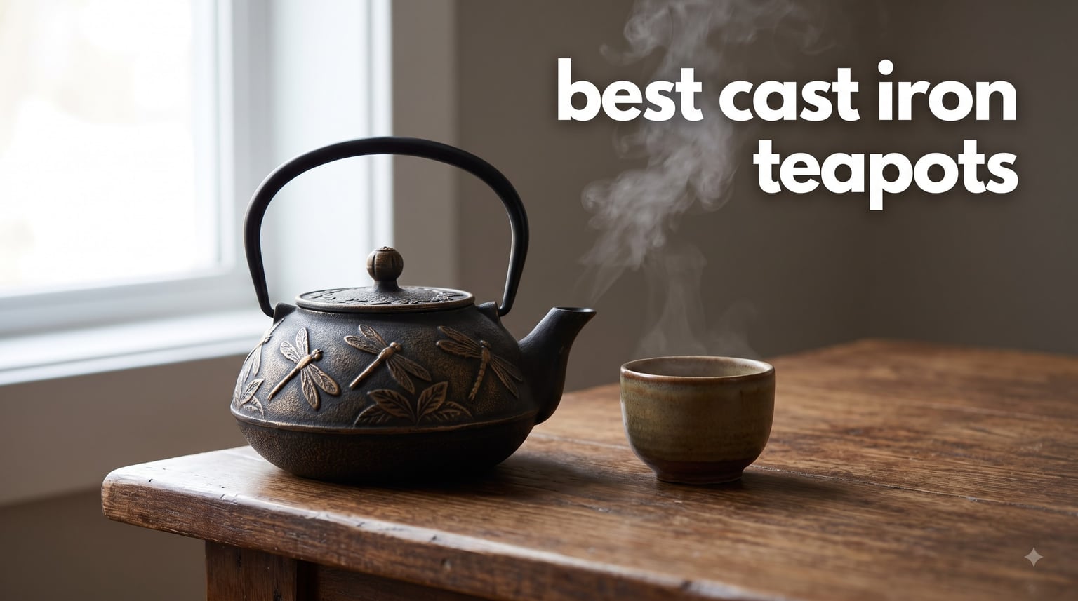 best cast iron teapots