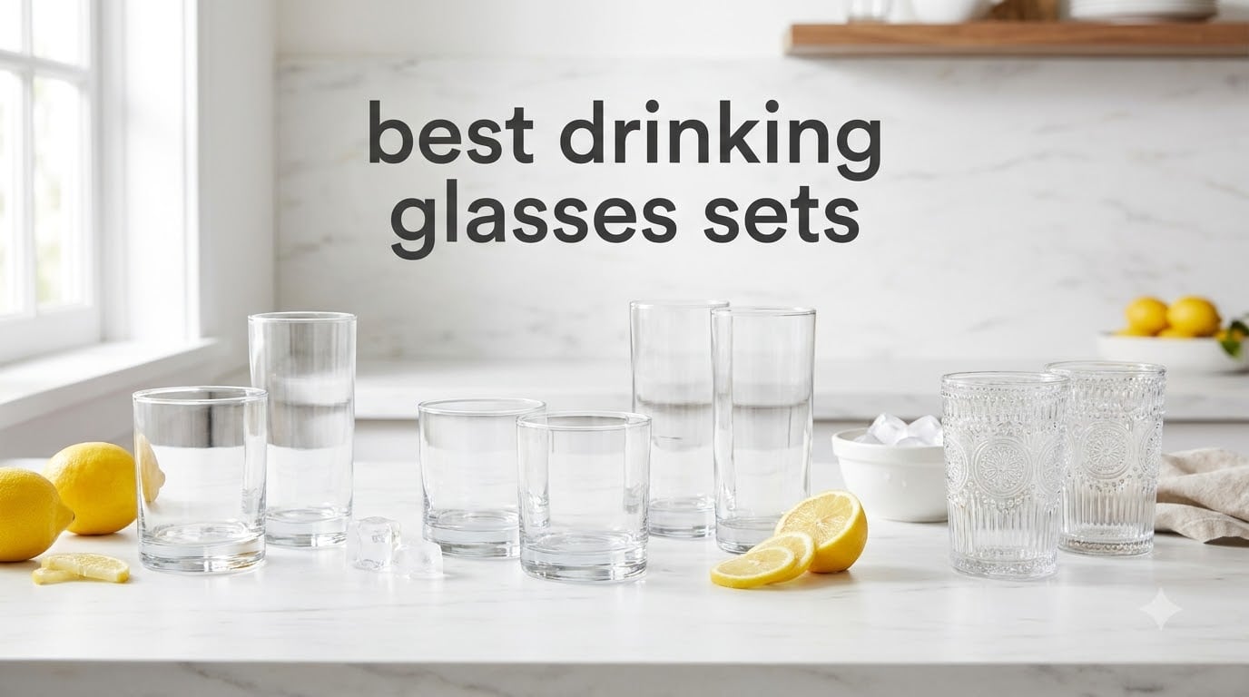 best drinking glasses sets