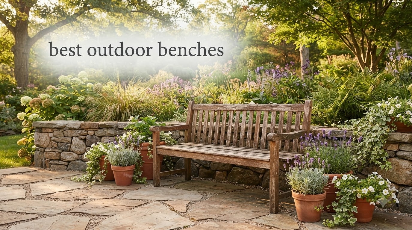 best outdoor benches