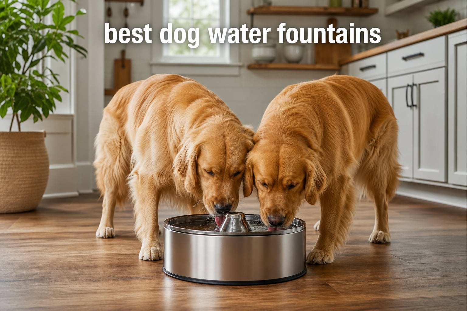 best dog water fountains