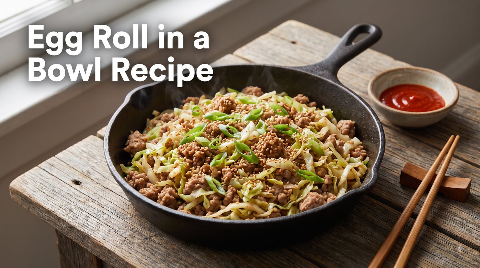Egg Roll in a Bowl Recipe