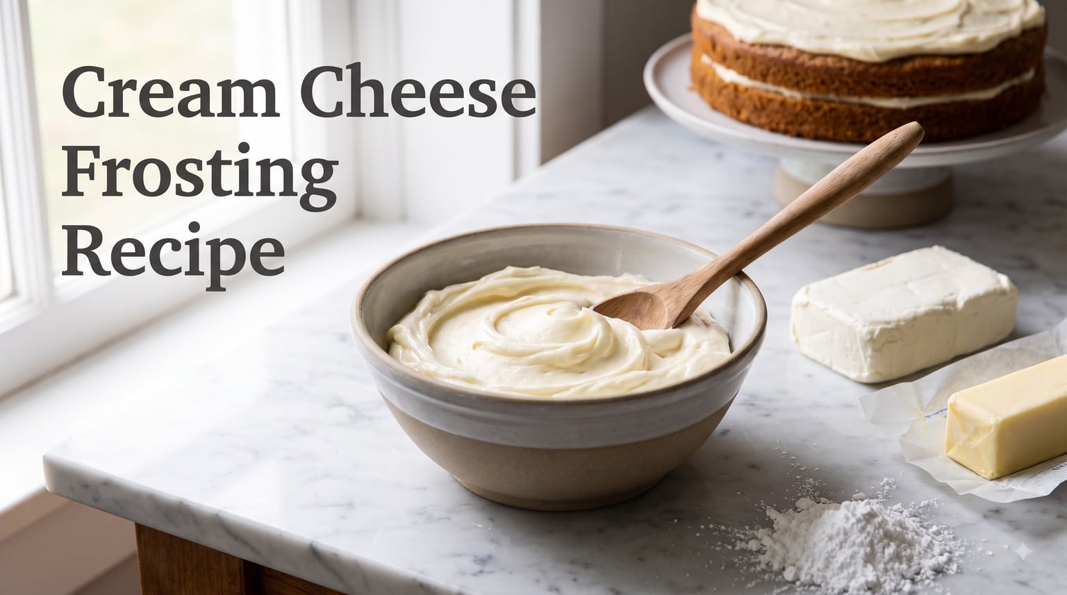 Cream Cheese Frosting Recipe