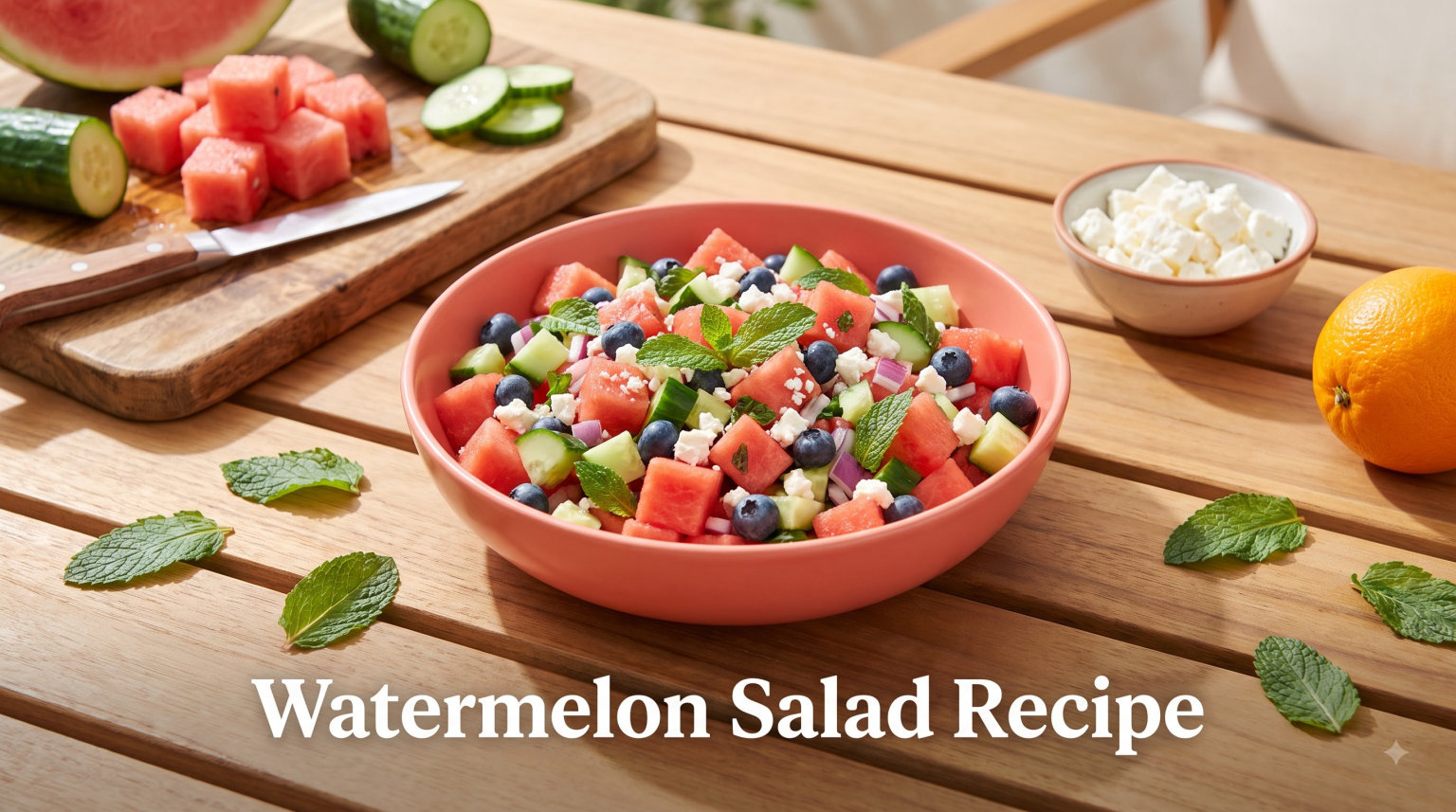 Watermelon Salad Recipe