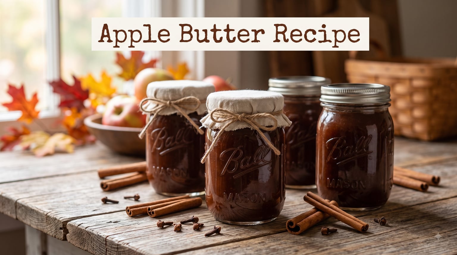 Apple Butter Recipe
