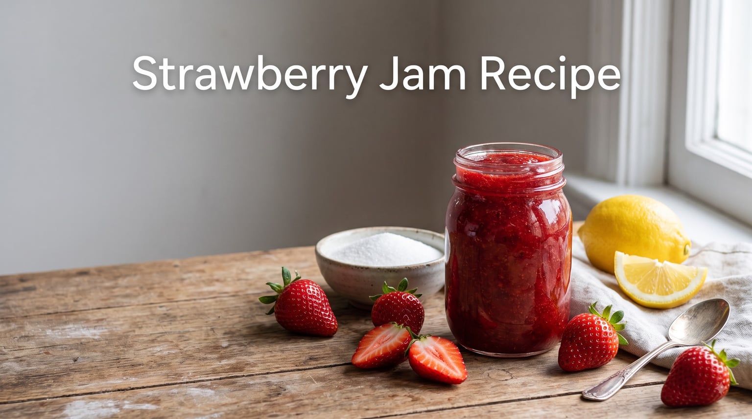 Strawberry Jam Recipe