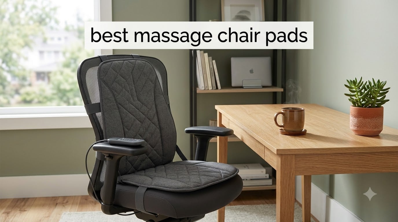 best massage chair pads