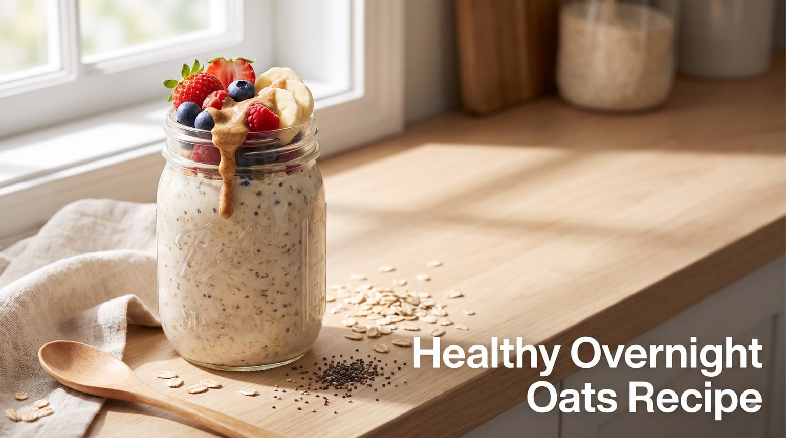Healthy Overnight Oats Recipe
