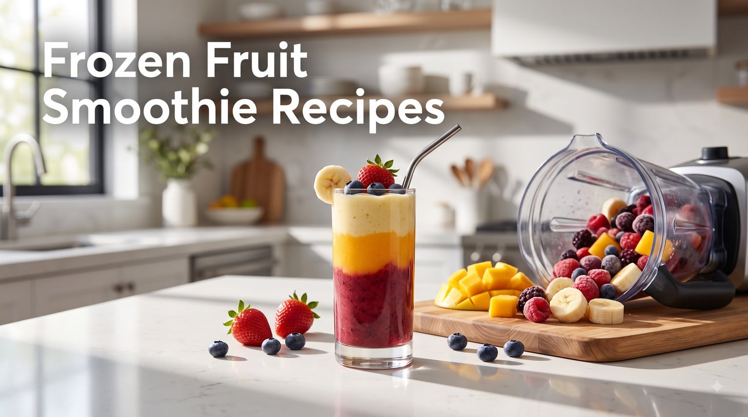 Frozen Fruit Smoothie Recipes