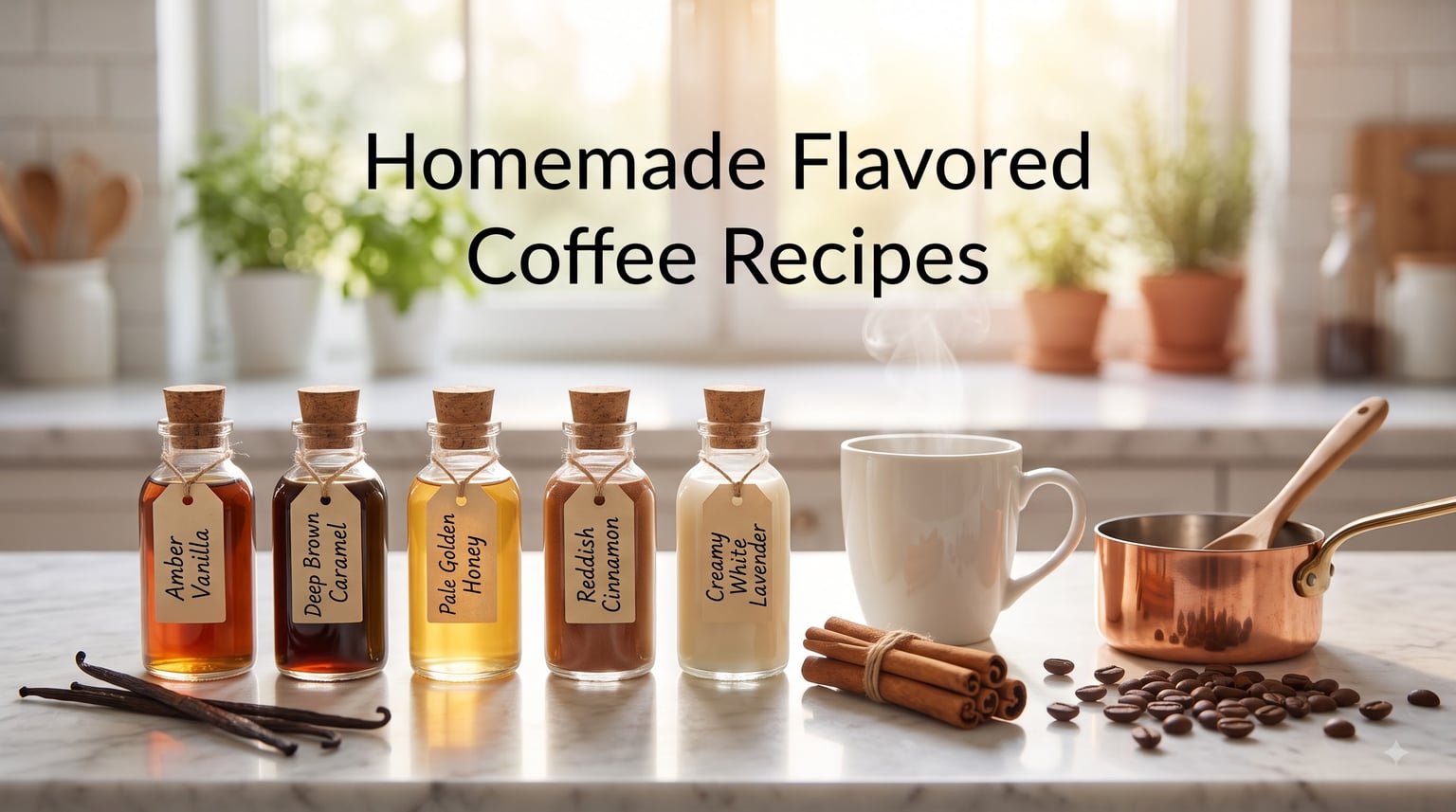 Homemade Flavored Coffee Recipes