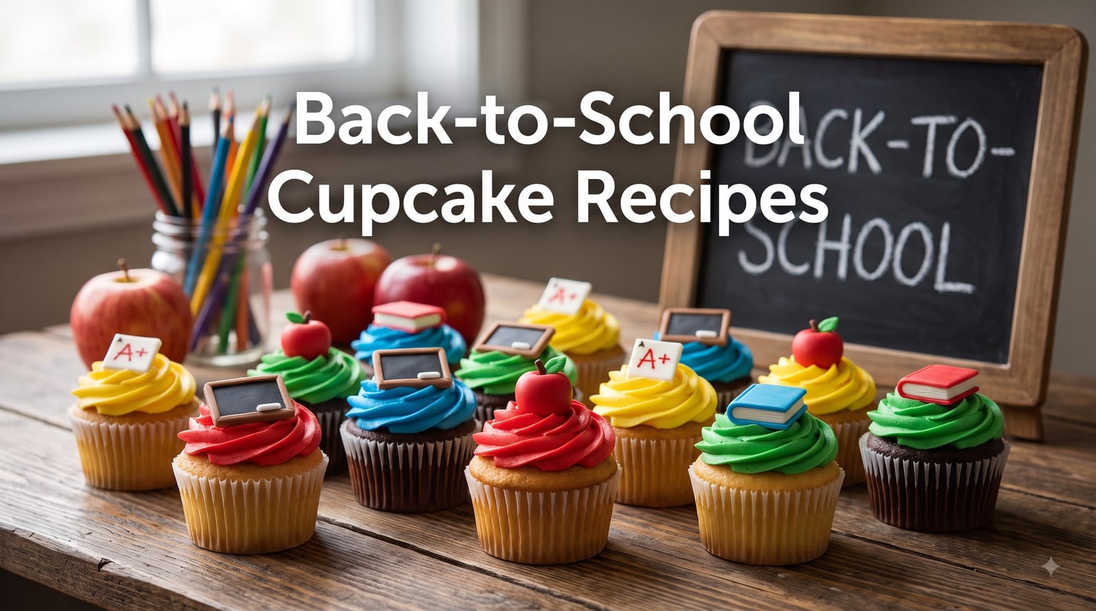 Back-to-School Cupcake Recipes