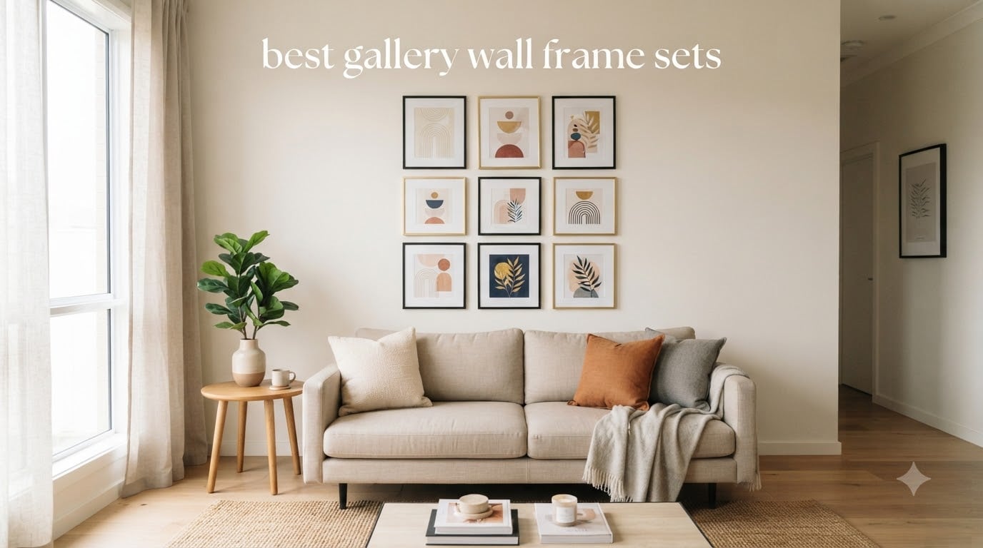 best gallery wall frame sets