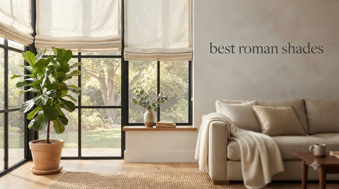 best roman shades