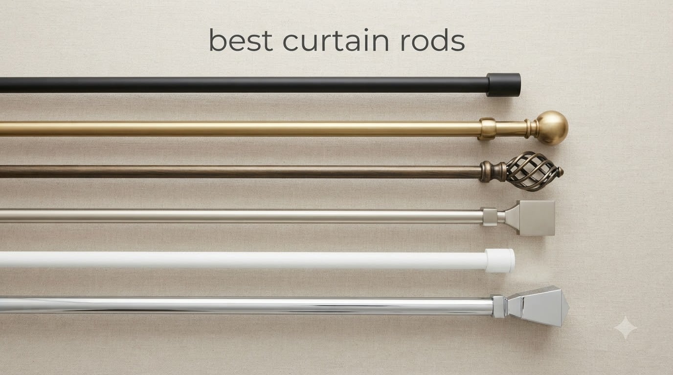 best curtain rods