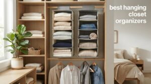 best hanging closet organizers