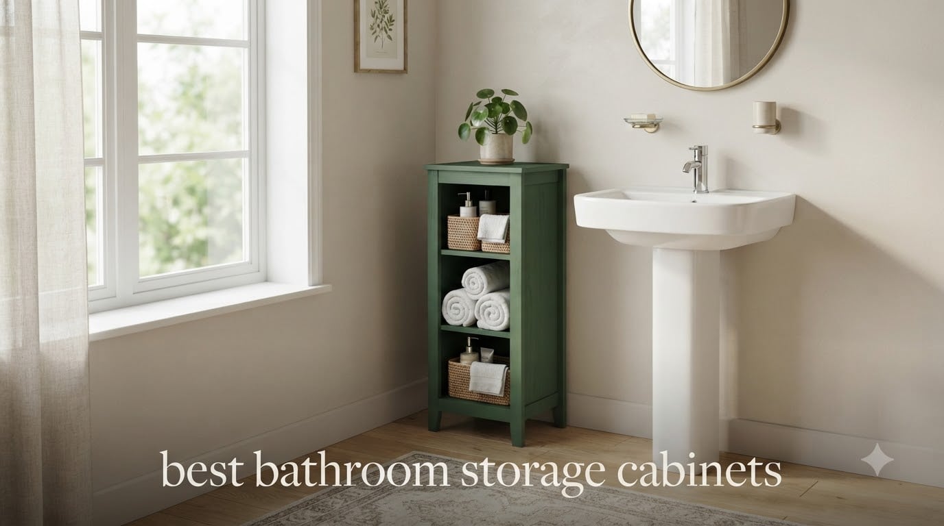 best bathroom storage cabinets