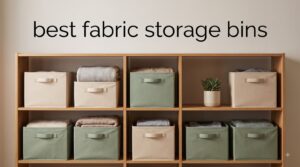 best fabric storage bins