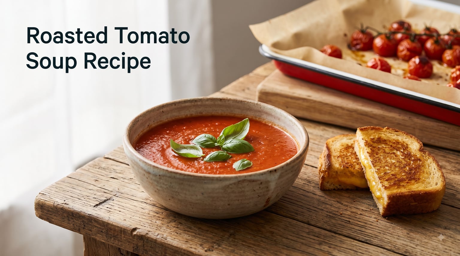 Roasted Tomato Soup Recipe