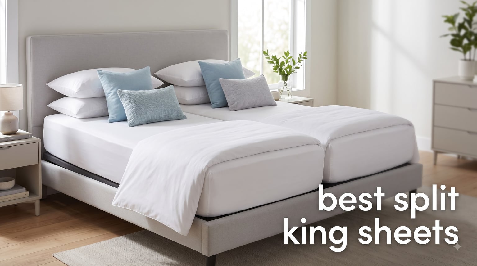 best split king sheets