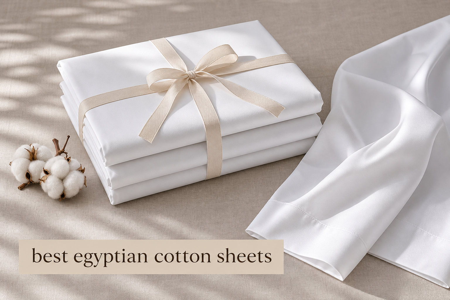 best egyptian cotton sheets