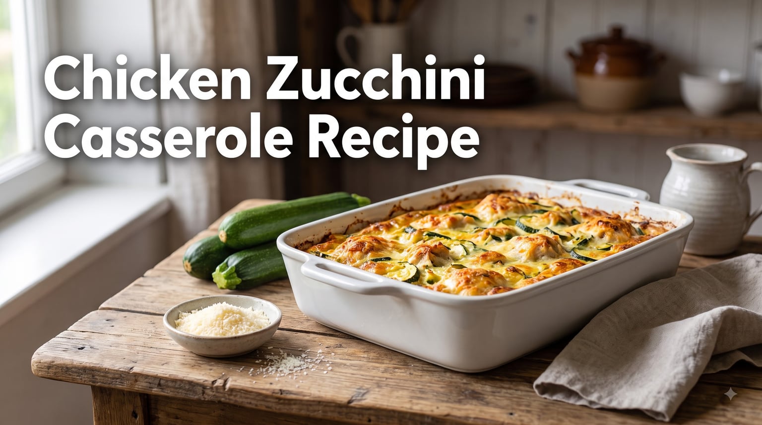 Chicken Zucchini Casserole Recipe