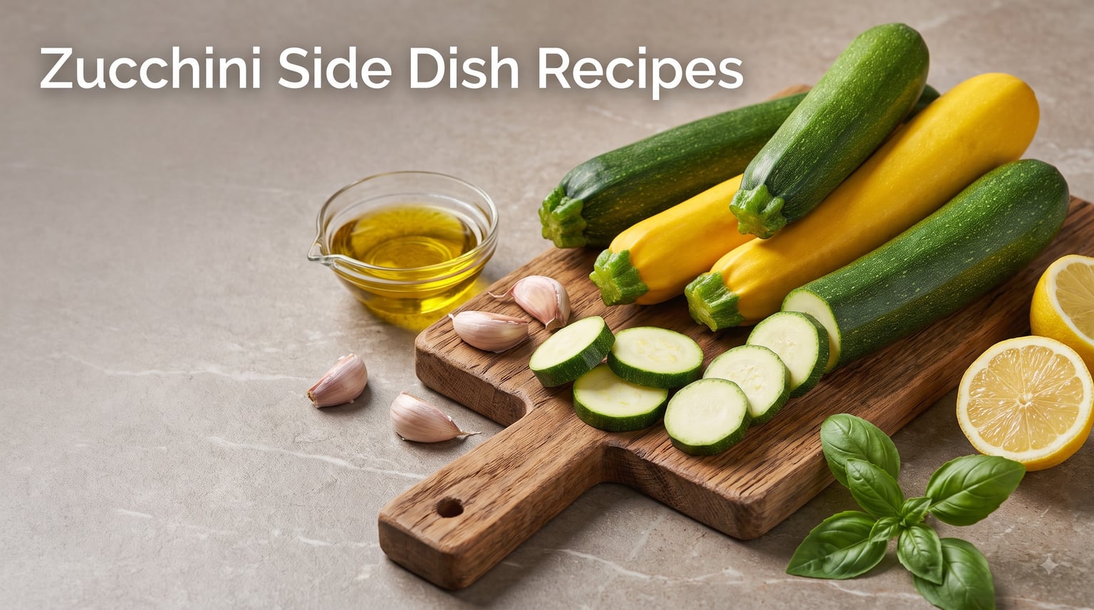 Zucchini Side Dish Recipes